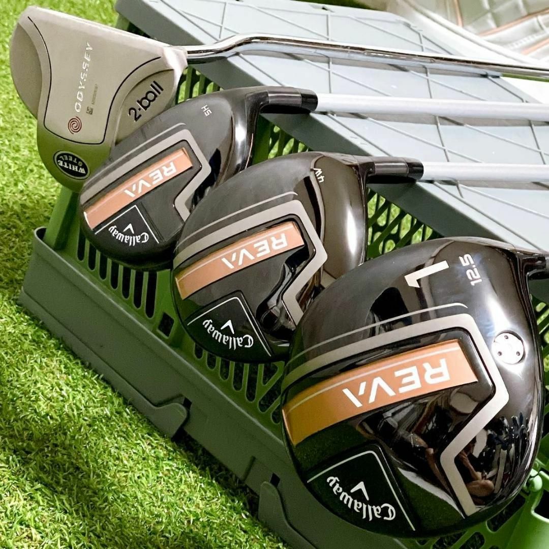 Callaway - キャロウェイ REVA レディースゴルフセット かわいい Callaway - キャロウェイ REVA レディースゴルフセット かわいい