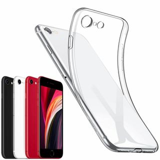 fine-R iPhone SE2 SE3 ケース クリア 透明 スマホケース (その他)