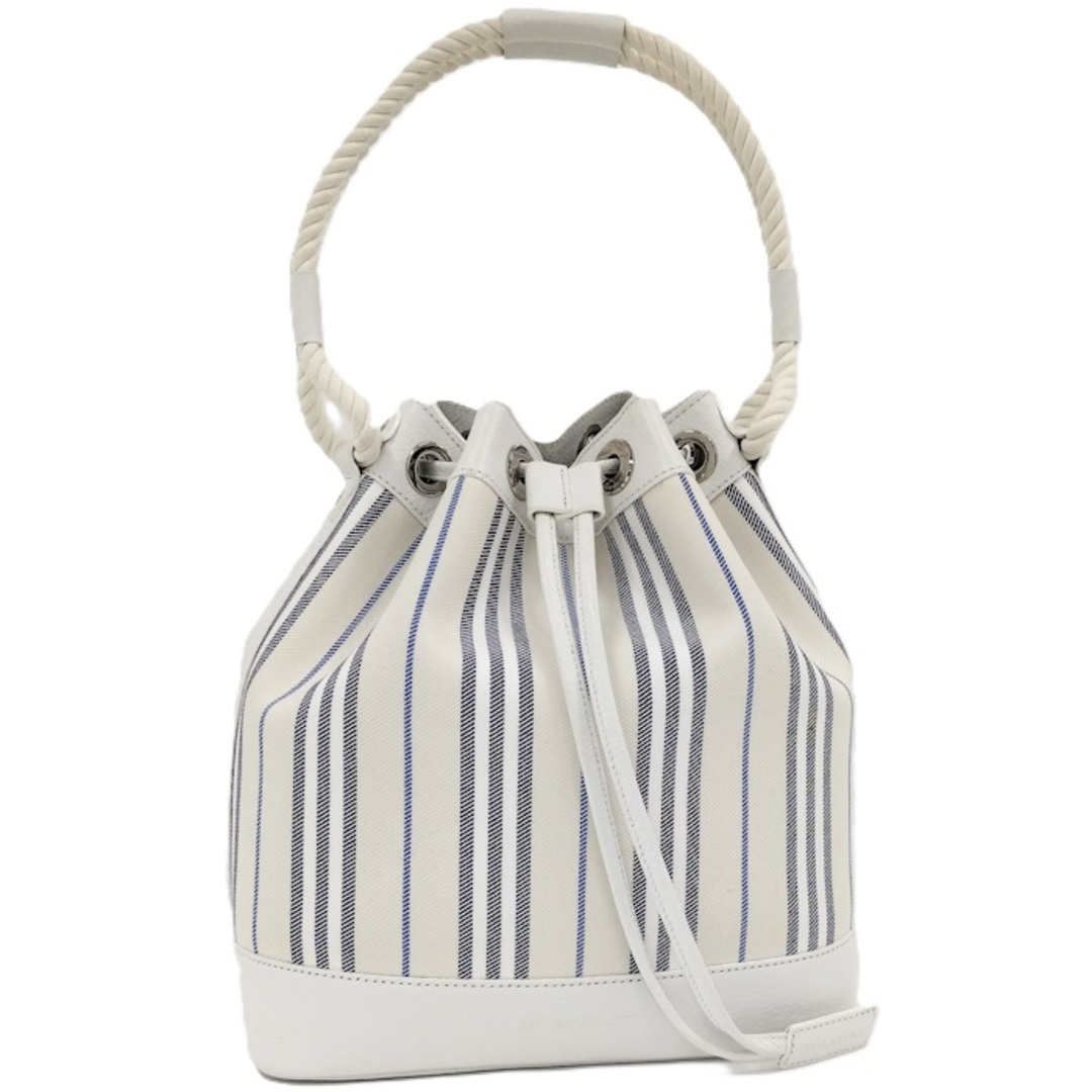 BURBERRY - BURBERRY ショルダーバッグ 巾着バッグ レザー BURBERRY - BURBERRY ショルダーバッグ 巾着バッグ レザー
