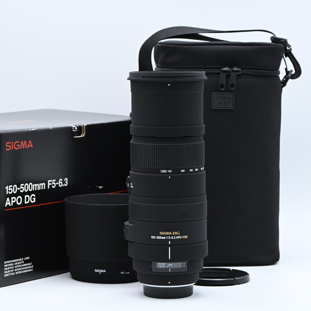 SIGMA - SIGMA APO 150-500mm F5-6.3 ペンタックス Kマウントの SIGMA - SIGMA APO 150-500mm F5-6.3 ペンタックス Kマウントの