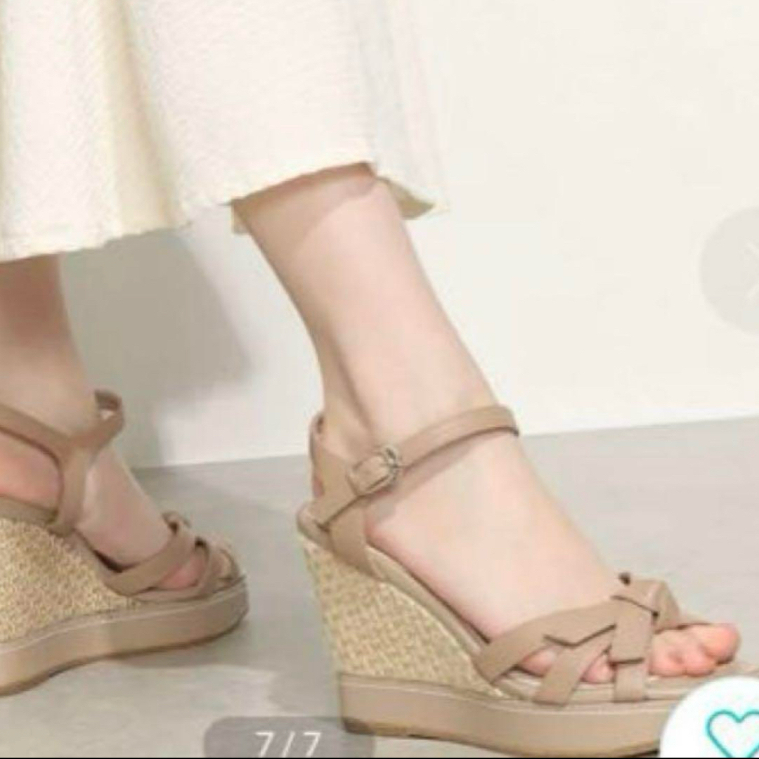 DIANA - 【極美品】 ダイアナ 厚底 リボン サンダル 23.5㎝ M DIANA - 【極美品】 ダイアナ 厚底 リボン サンダル 23.5㎝ M