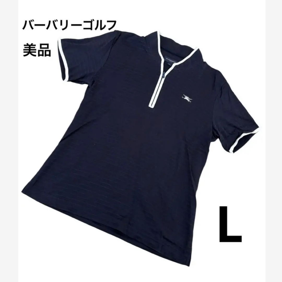 BURBERRY - 【美品】 バーバリーゴルフ ゴルフウェア 半袖 BURBERRY - 【美品】 バーバリーゴルフ ゴルフウェア 半袖