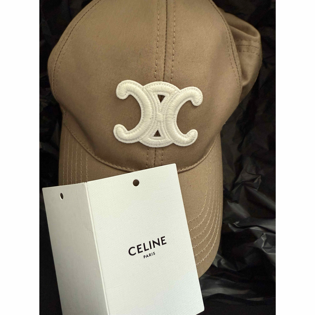 CELINE - CELINE ベージュキャップ ベージュの通販 by shop CELINE - CELINE ベージュキャップ ベージュの通販 by shop
