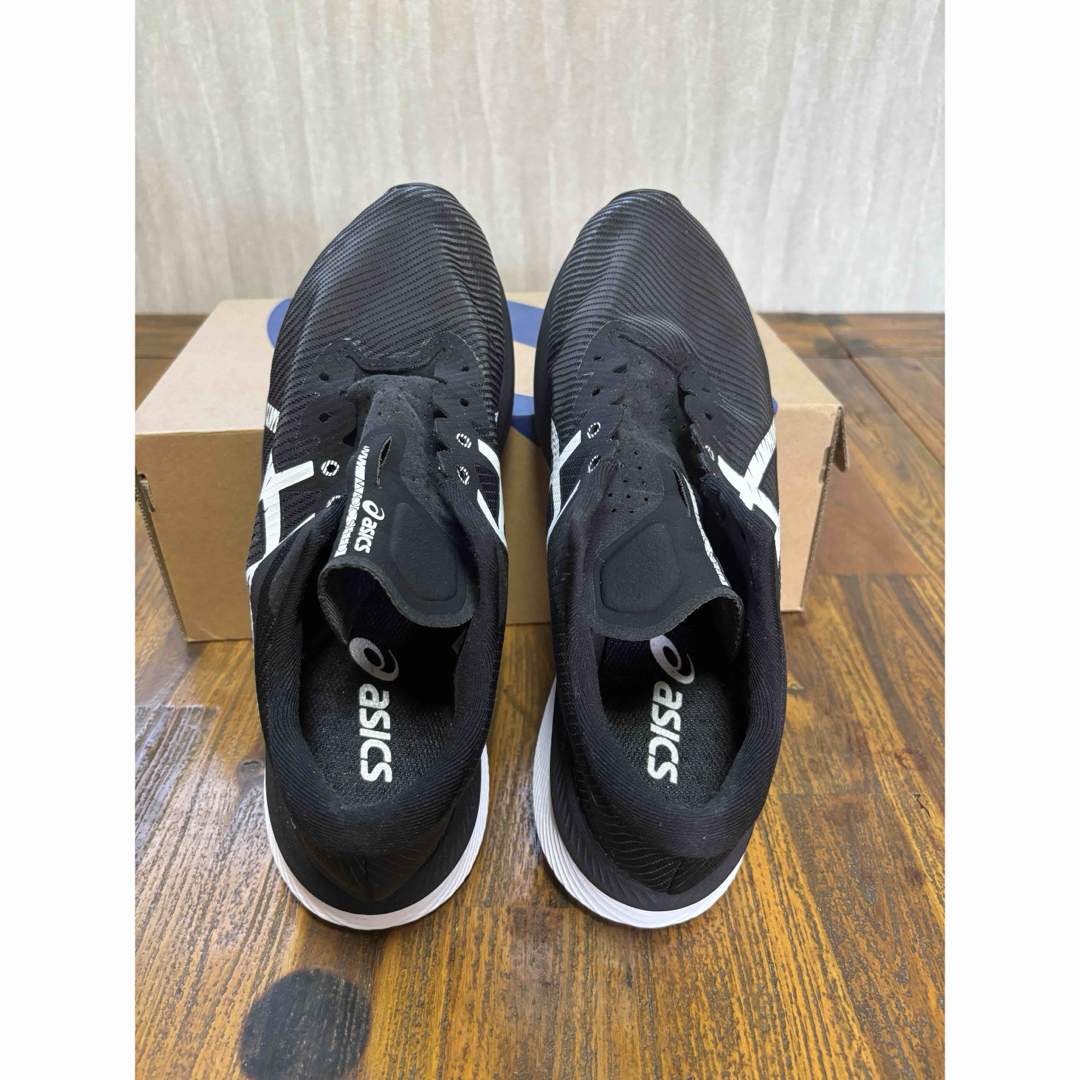 asics - ASICS MAGIC SPEED 3 ブラック/ホワイト wideの通販 by asics - ASICS MAGIC SPEED 3 ブラック/ホワイト wideの通販 by