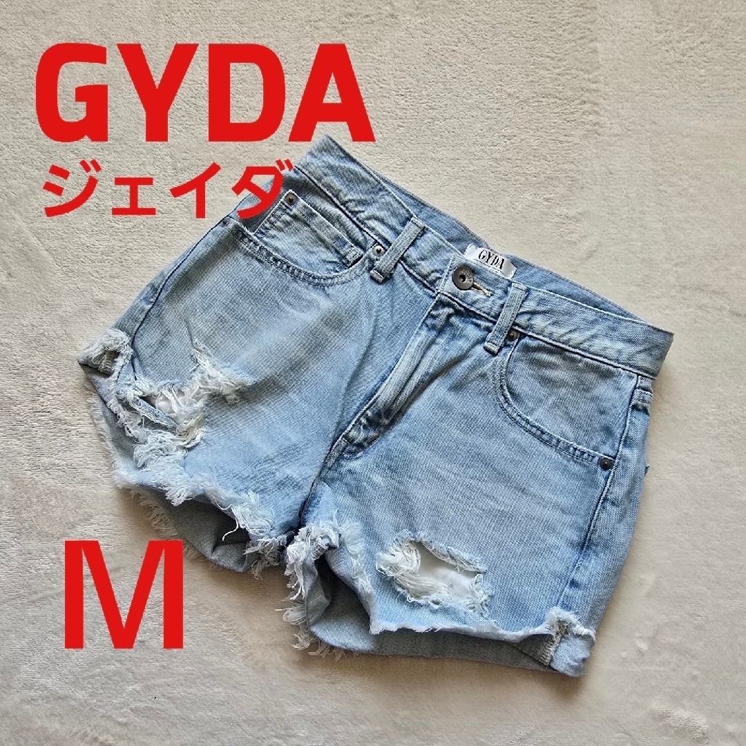 GYDA - GYDA ジェイダ ショートパンツショーパン デニム GYDA - GYDA ジェイダ ショートパンツショーパン デニム
