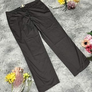 マンゴ(MANGO)の【autumn MANGO basic】クロップドパンツ　(40)(カジュアルパンツ)
