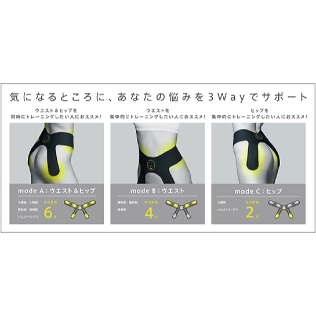 maxell - 新品 maxell もてケア ウエスト&ヒップ EMS運動器 maxell - 新品 maxell もてケア ウエスト&ヒップ EMS運動器