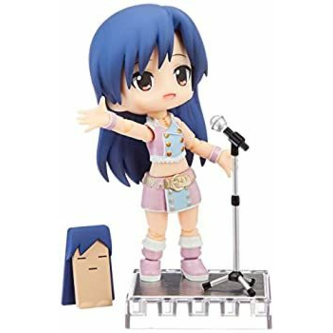 コトブキヤ キューポッシュ アイドルマスター 如月千早 ノンスケール PVC製 塗装済み可動フィギュア エンタメ/ホビーのフィギュア(特撮)の商品写真