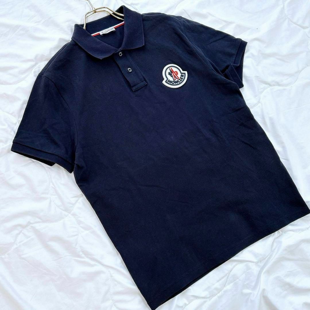 MONCLER - 美品 近年 MONCLER モンクレール ビッグロゴ 半袖 MONCLER - 美品 近年 MONCLER モンクレール ビッグロゴ 半袖