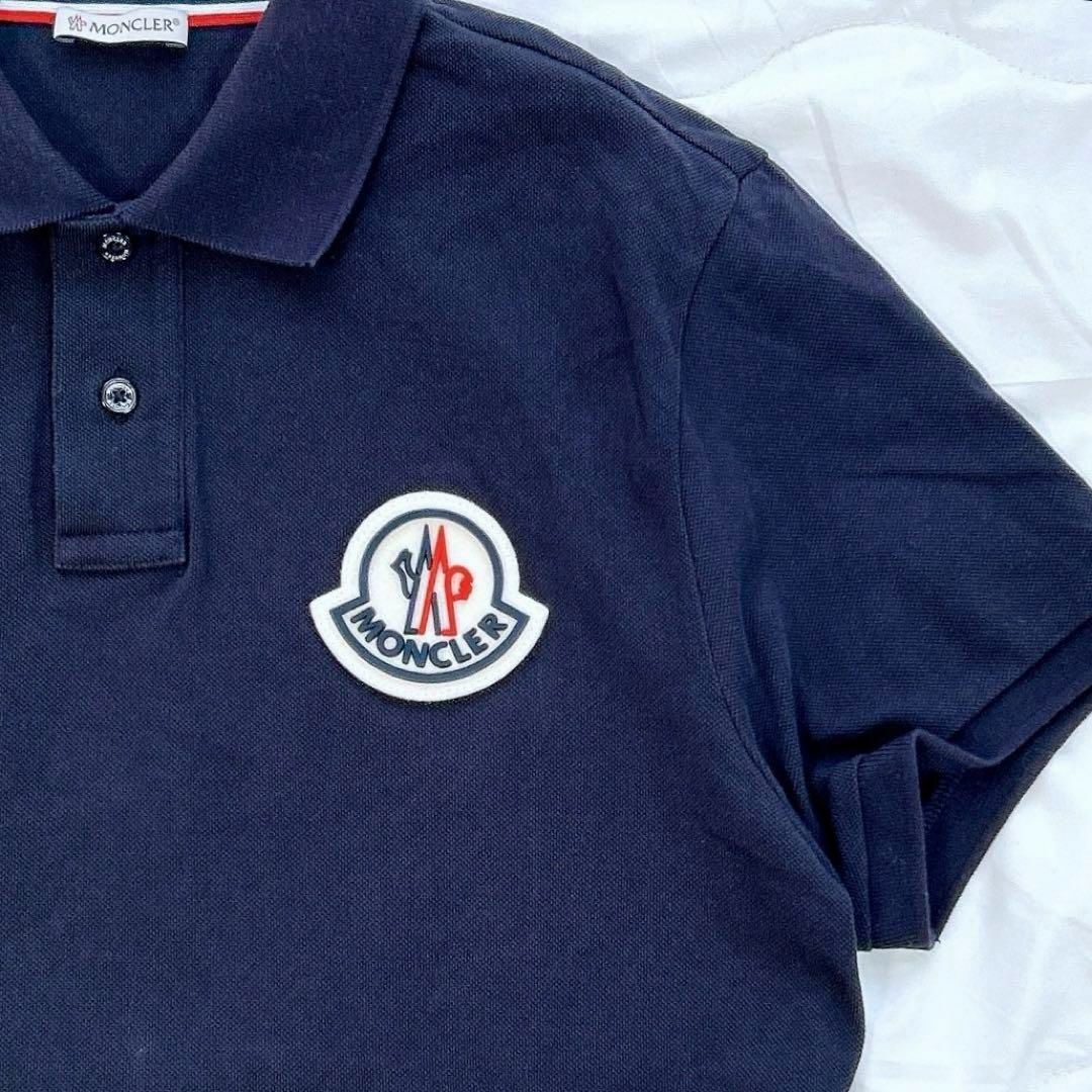 MONCLER - 美品 近年 MONCLER モンクレール ビッグロゴ 半袖 MONCLER - 美品 近年 MONCLER モンクレール ビッグロゴ 半袖