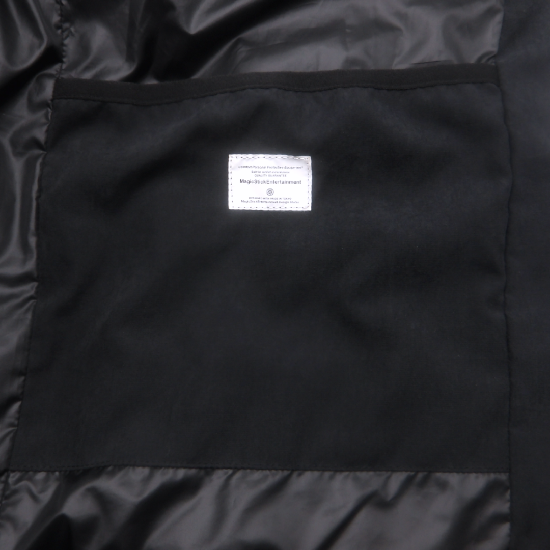 MAGIC STICK M-MRA PUFFER VEST BLACK サイズL