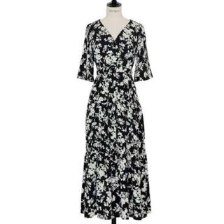 Her lip to - Herlipto Sunflower-Printed Midi Dress Mの通販 Her lip to - Herlipto Sunflower-Printed Midi Dress Mの通販