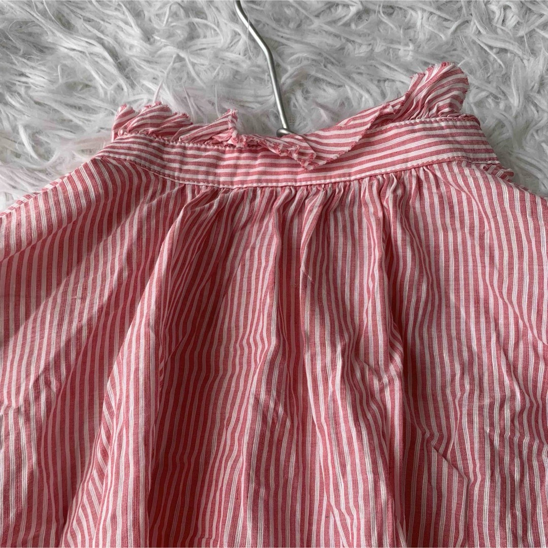 nest Robe - nest Robe コットンリネン ストライプシャツ nest Robe - nest Robe コットンリネン ストライプシャツ