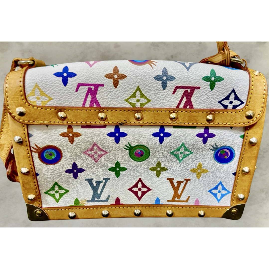 LOUIS VUITTON(ルイヴィトン)の激レア LOUIS VUITTON 村上隆 アイラブモノグラム レディースのバッグ(ショルダーバッグ)の商品写真