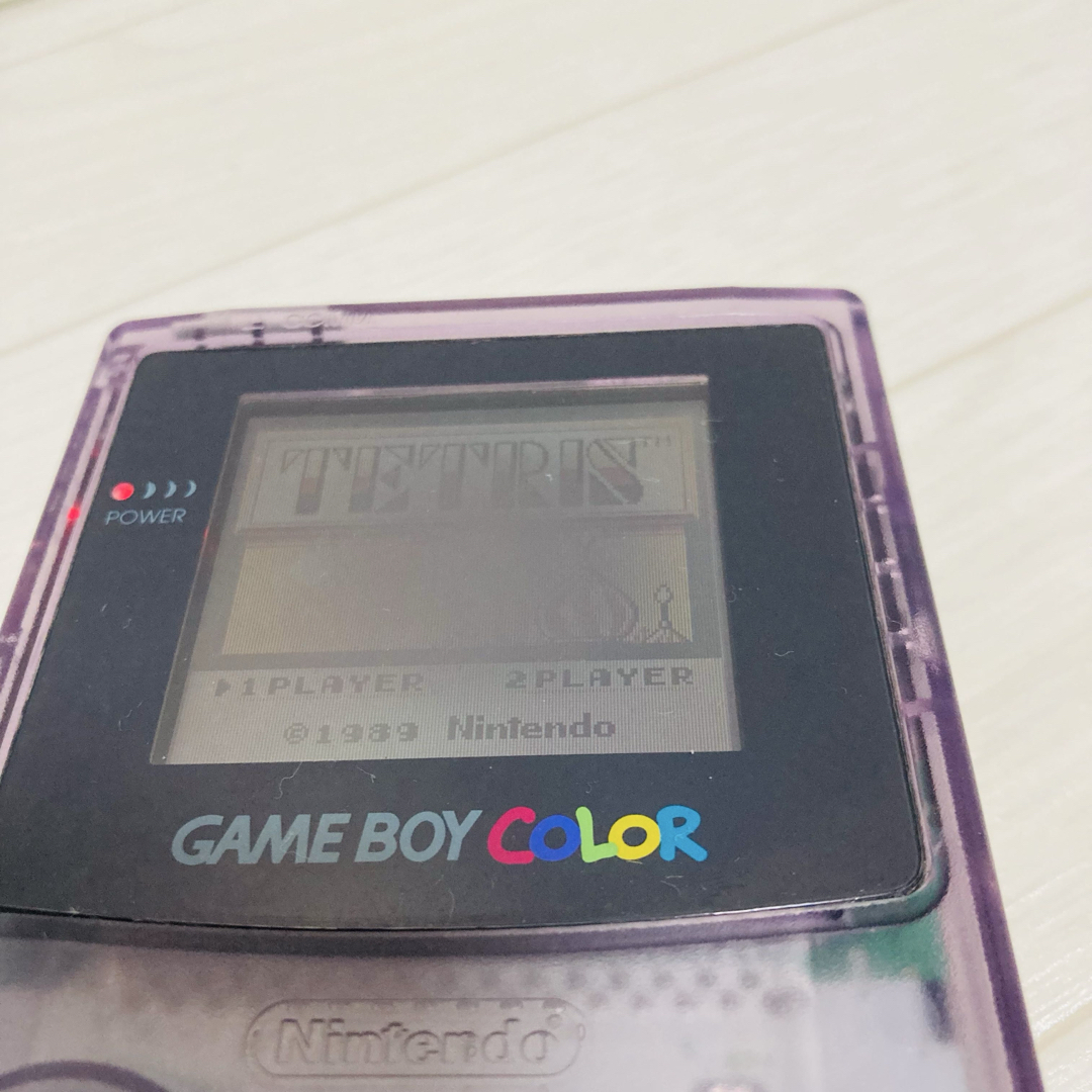 ゲームボーイ - 【ジャンク品】ゲームボーイカラー クリア ゲームボーイ - 【ジャンク品】ゲームボーイカラー クリア