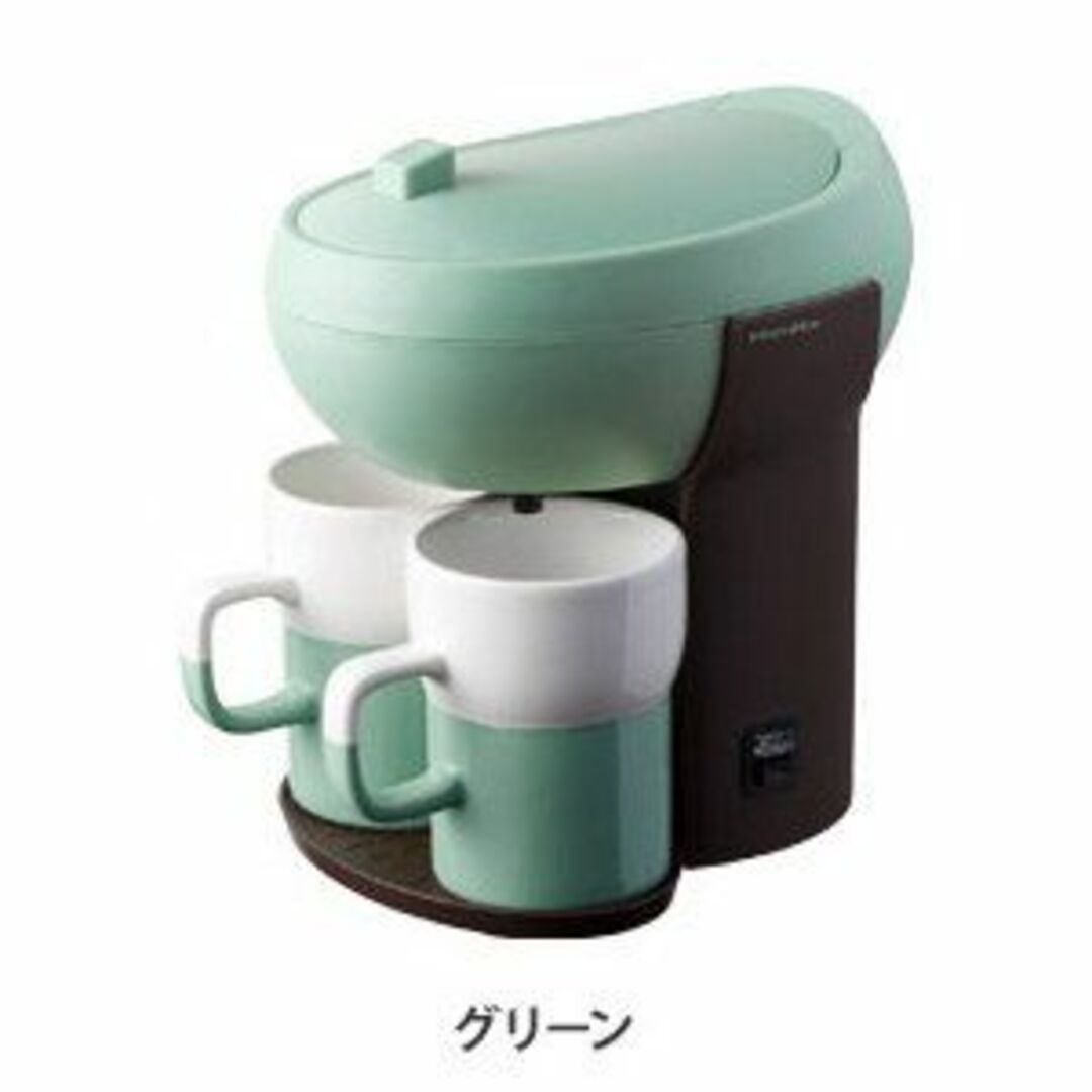 レコルト コーヒーメーカー パウス カフェデュオ シェルグリーン レコルト コーヒーメーカー パウス カフェデュオ シェルグリーン