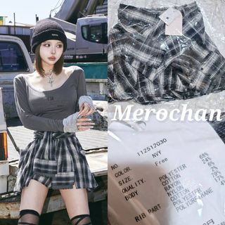 Darich - ダーリッチ レイヤードチェックショートパンツ フリー Darich - ダーリッチ レイヤードチェックショートパンツ フリー
