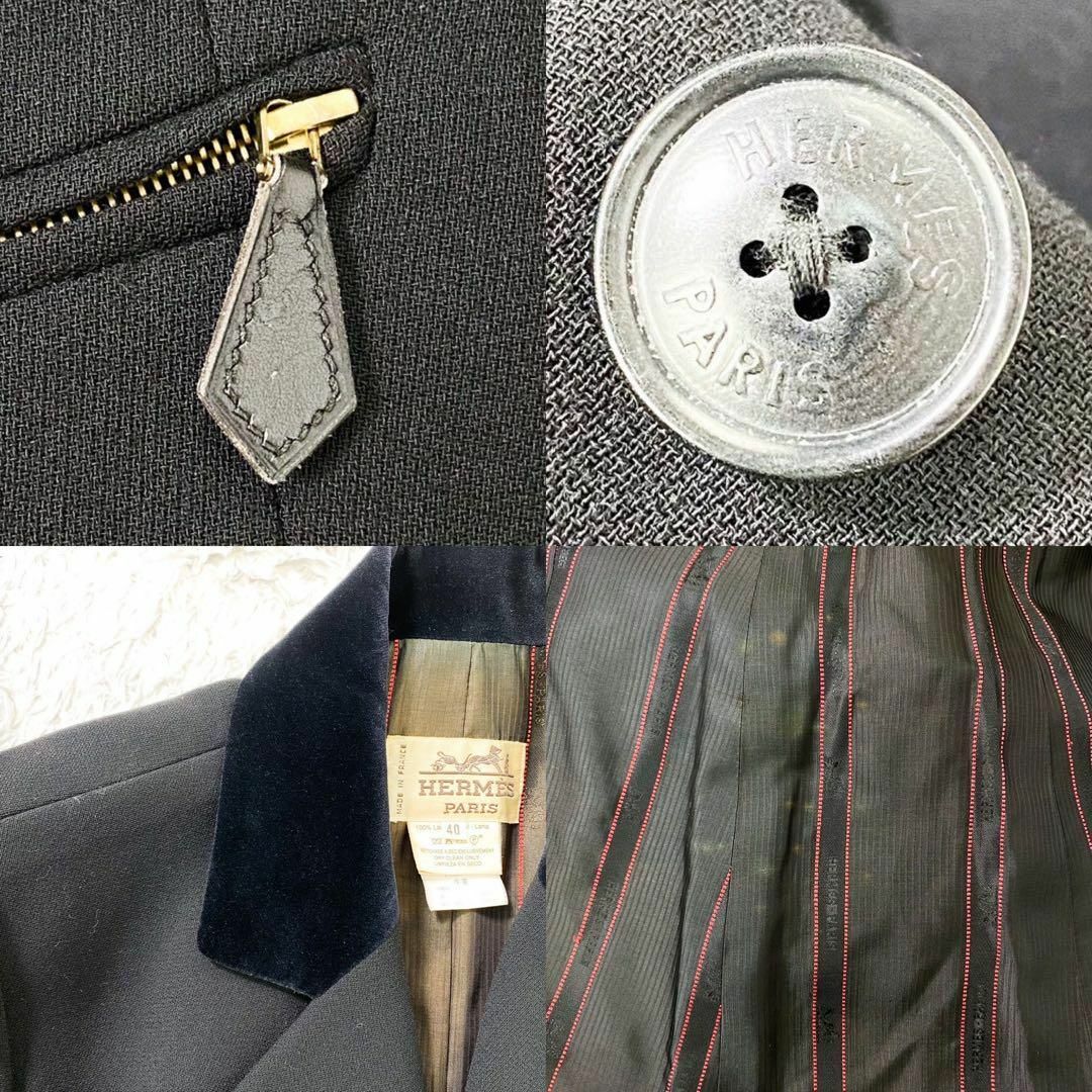 HERMES - 良品 L相当 HERMES エルメス マルジェラ期 テーラード HERMES - 良品 L相当 HERMES エルメス マルジェラ期 テーラード
