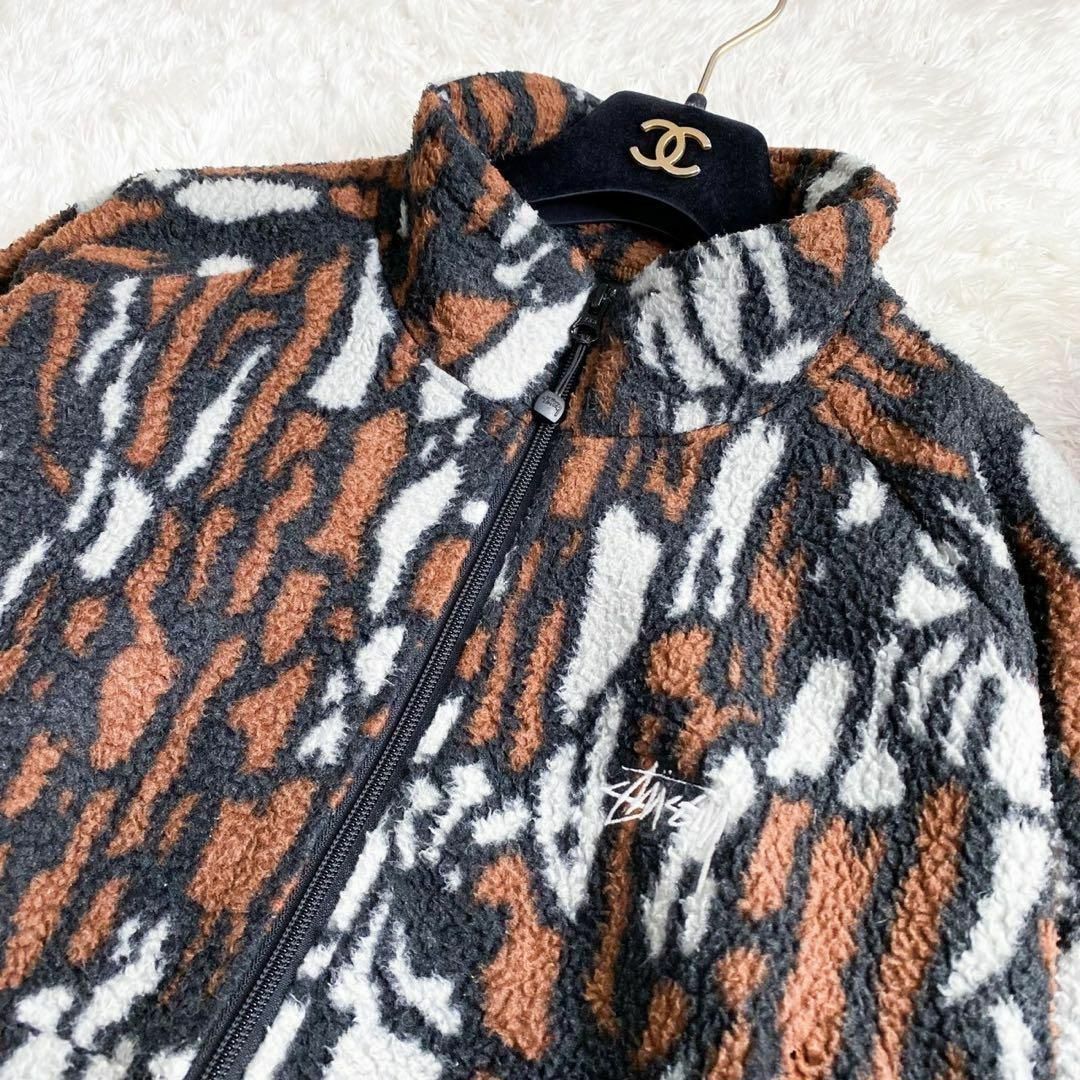 STUSSY - 極美品 M ステューシー 刺繍ロゴ ツリーバーク STUSSY - 極美品 M ステューシー 刺繍ロゴ ツリーバーク