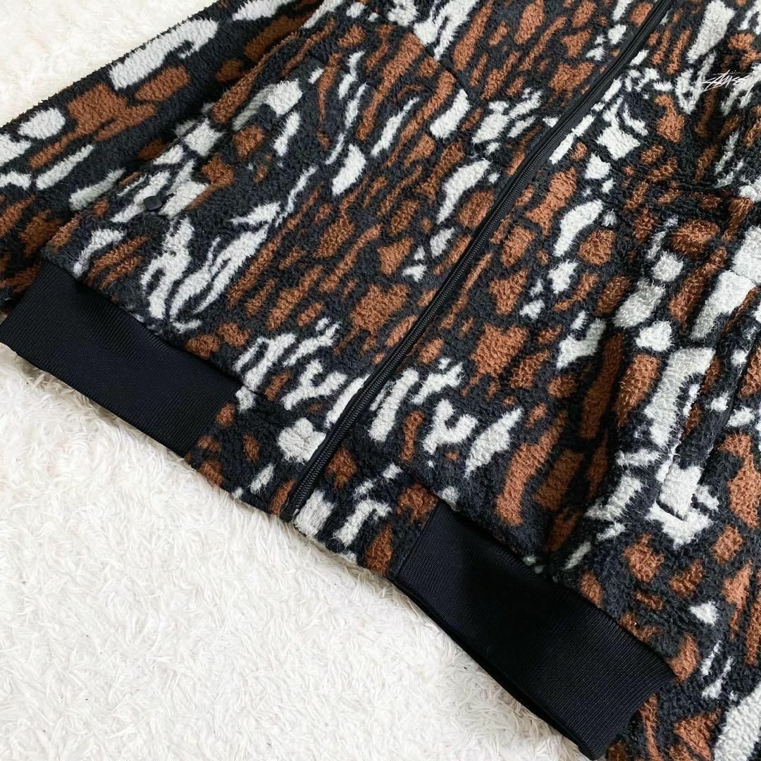 STUSSY - 極美品 M ステューシー 刺繍ロゴ ツリーバーク STUSSY - 極美品 M ステューシー 刺繍ロゴ ツリーバーク
