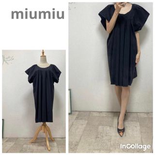 MIU MIU - ミュウミュウ MIU MIU ワンピースの通販|ラクマ MIU MIU - ミュウミュウ MIU MIU ワンピースの通販|ラクマ