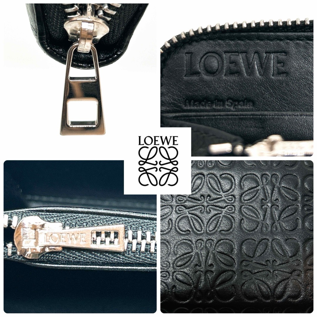 LOEWE - LOEWE リピート アナグラム 長財布 ブラックの通販 by LOEWE - LOEWE リピート アナグラム 長財布 ブラックの通販 by