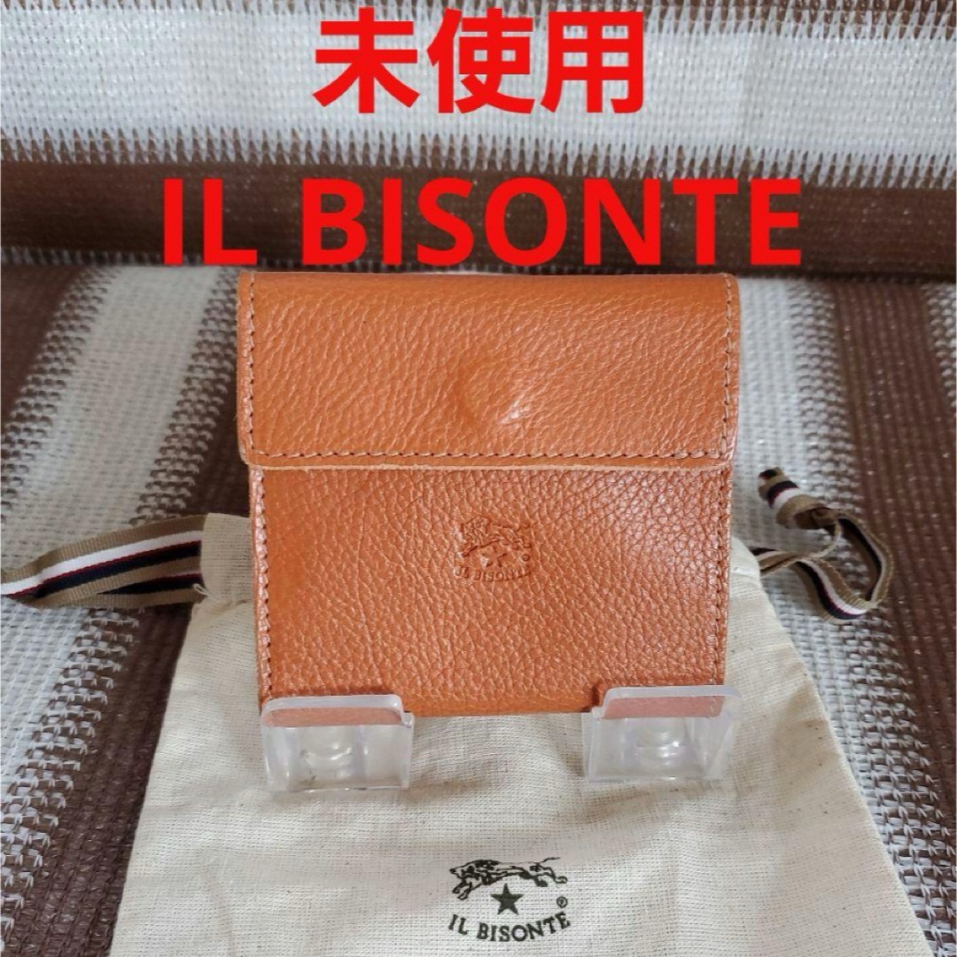 IL BISONTE - ☆未使用☆IL BISONTE☆本革折り財布レディース IL BISONTE - ☆未使用☆IL BISONTE☆本革折り財布レディース