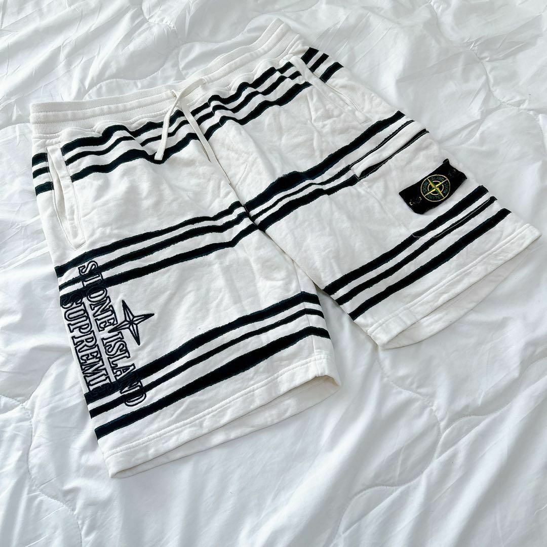 STONE ISLAND - STONE ISLAND× Supreme コラボ スウェット STONE ISLAND - STONE ISLAND× Supreme コラボ スウェット