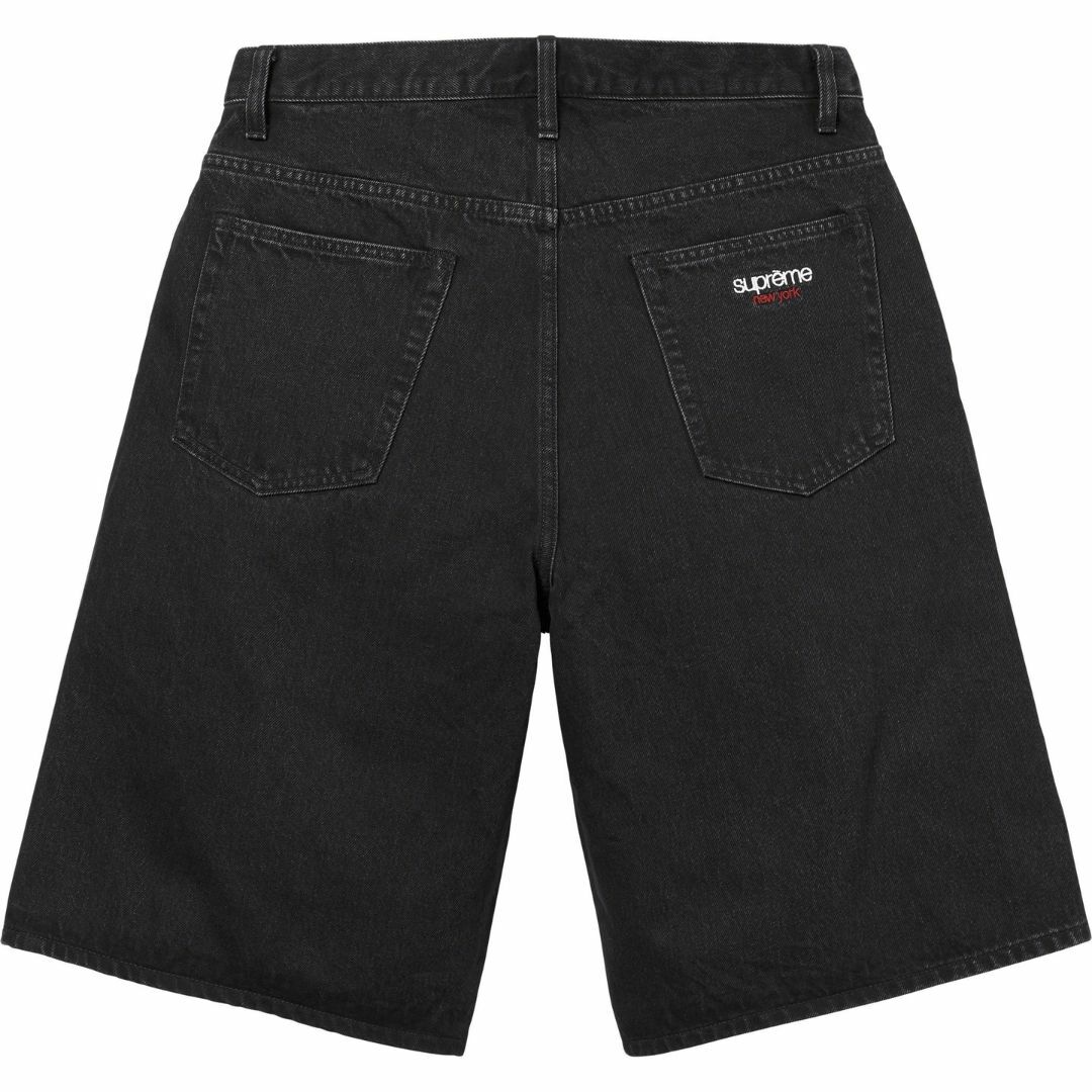 Supreme - Supreme Baggy Denim Short 36 黒 バギーショーツの Supreme - Supreme Baggy Denim Short 36 黒 バギーショーツの