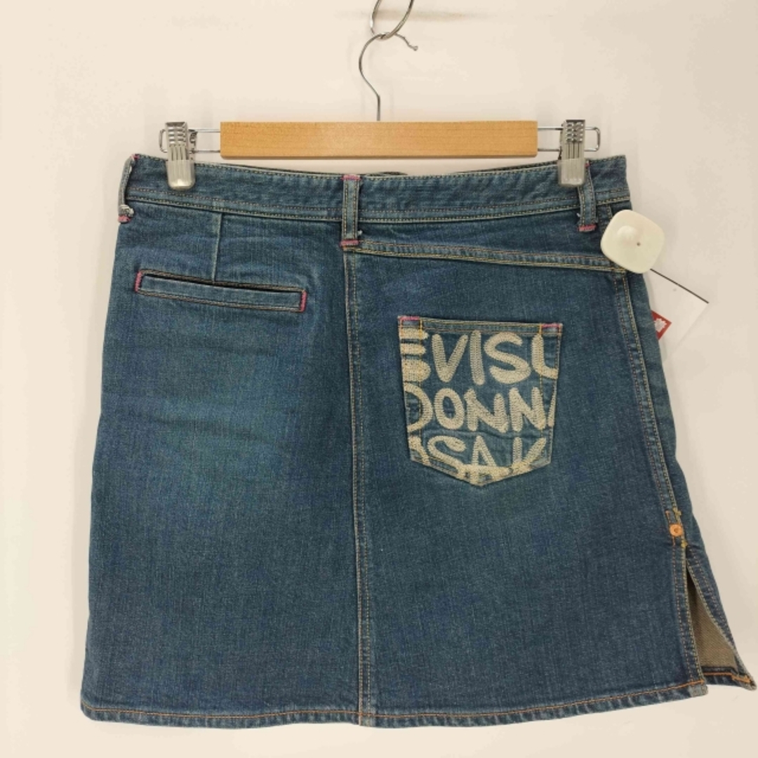 EVISU - EVISU(エヴィス) カモメロゴ タイトデニムスカート y2k EVISU - EVISU(エヴィス) カモメロゴ タイトデニムスカート y2k