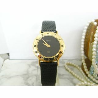 GUCCI - グッチ GUCCI 3000L ラウンド レディース ウォッチ 稼働 GUCCI - グッチ GUCCI 3000L ラウンド レディース ウォッチ 稼働