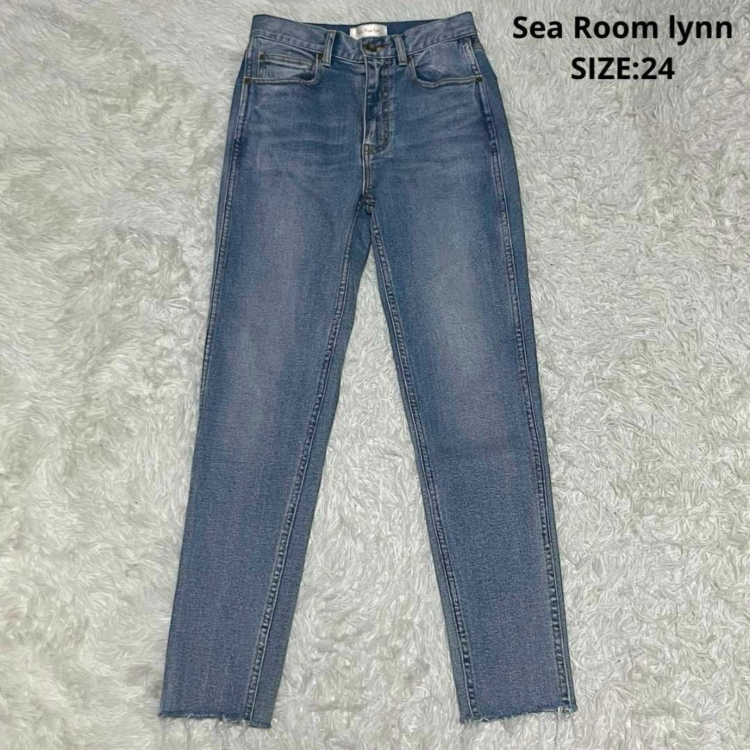 SeaRoomlynn - Sea Room lynn カットオフストレッチスリムデニム SeaRoomlynn - Sea Room lynn カットオフストレッチスリムデニム