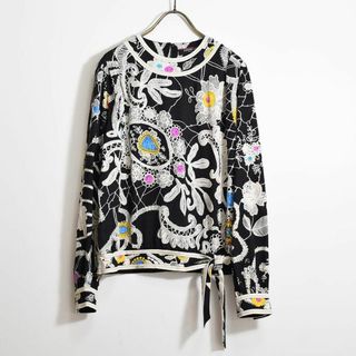 LEONARD - レオナール LEONARD 薄手 ウール シルク 宝石柄 LEONARD - レオナール LEONARD 薄手 ウール シルク 宝石柄