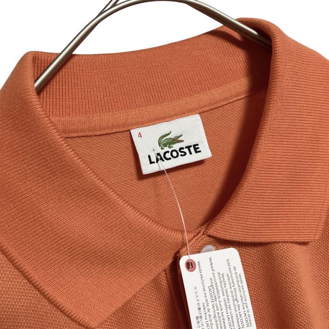 LACOSTE - 使用タグ付 LACOSTE ポロシャツ L1212X日本製 LACOSTE - 使用タグ付 LACOSTE ポロシャツ L1212X日本製