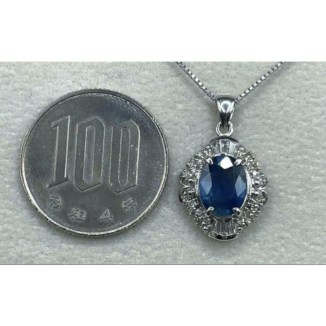 JD125☆高級 ブルーサファイア2ct ダイヤ プラチナ ヘッド ソ付 JD125☆高級 ブルーサファイア2ct ダイヤ プラチナ ヘッド ソ付