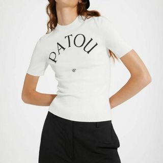 PATOU - 新品未使用 パトゥ 長袖ニット ブラックLの通販|ラクマ PATOU - 新品未使用 パトゥ 長袖ニット ブラックLの通販|ラクマ