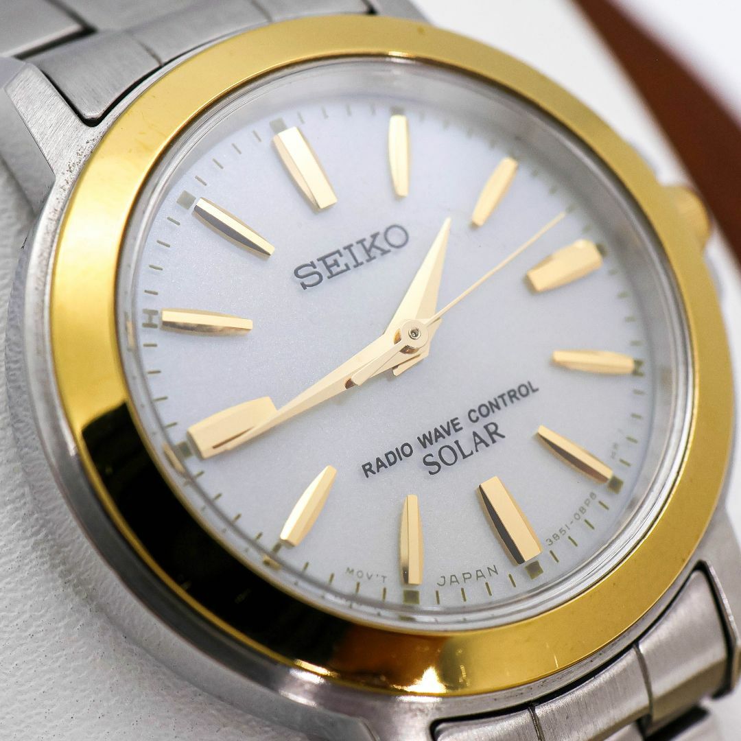 SEIKO - 稼働 SEIKO 腕時計 電波ソーラー レディース ステンレス SEIKO - 稼働 SEIKO 腕時計 電波ソーラー レディース ステンレス