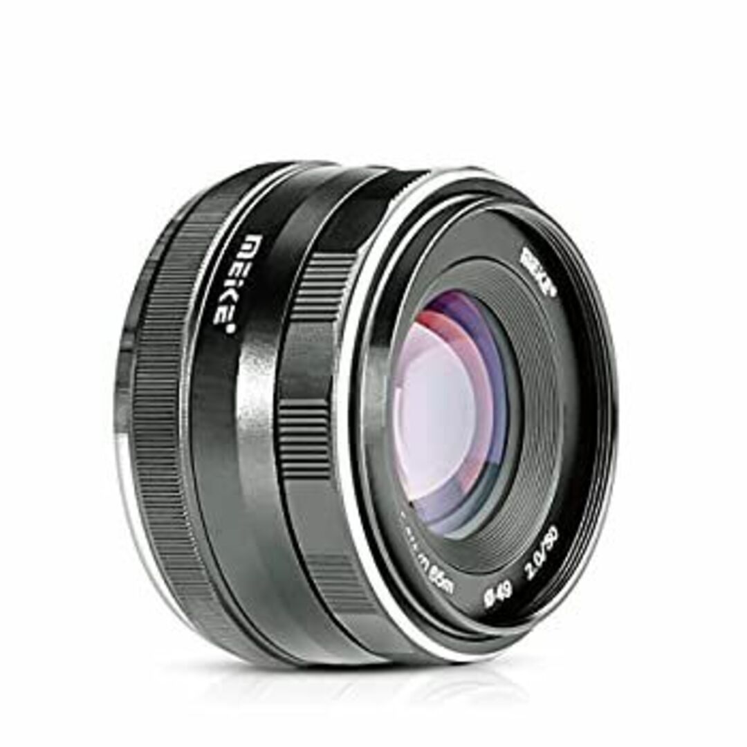 Meike mk-e-50???2.050?MM F / 2.0fixedマニュアルフォーカスレンズfor Sony Eマウントミラーレスカメラa6300?/ a6000?/ a5100?/ a5000?/ nex7?/ スマホ/家電/カメラのカメラ(レンズ(単焦点))の商品写真