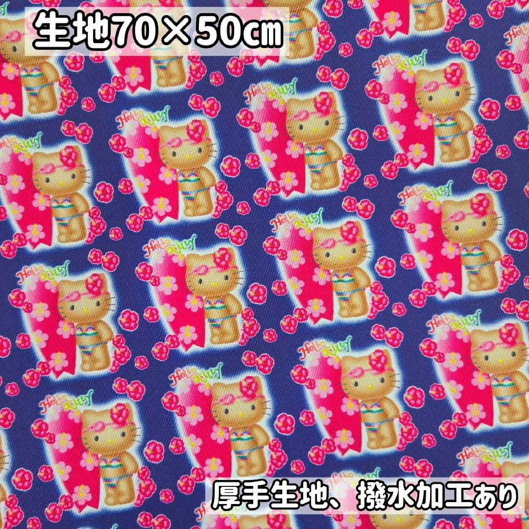 ハローキティ - 日焼けキティ デニム風 ハローキティ サーフ ハローキティ - 日焼けキティ デニム風 ハローキティ サーフ