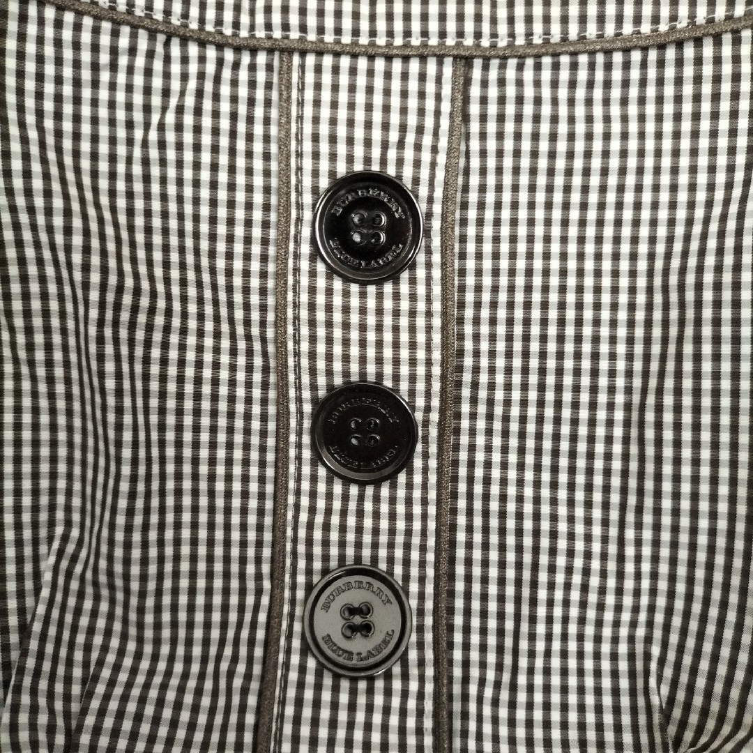 BURBERRY BLUE LABEL - BURBERRY BLUE LABEL チュニック 茶系 BURBERRY BLUE LABEL - BURBERRY BLUE LABEL チュニック 茶系