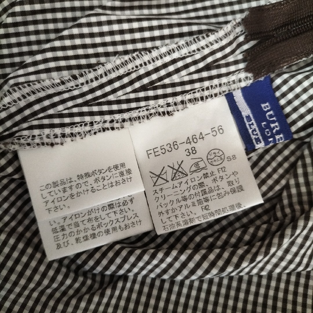 BURBERRY BLUE LABEL - BURBERRY BLUE LABEL チュニック 茶系 BURBERRY BLUE LABEL - BURBERRY BLUE LABEL チュニック 茶系