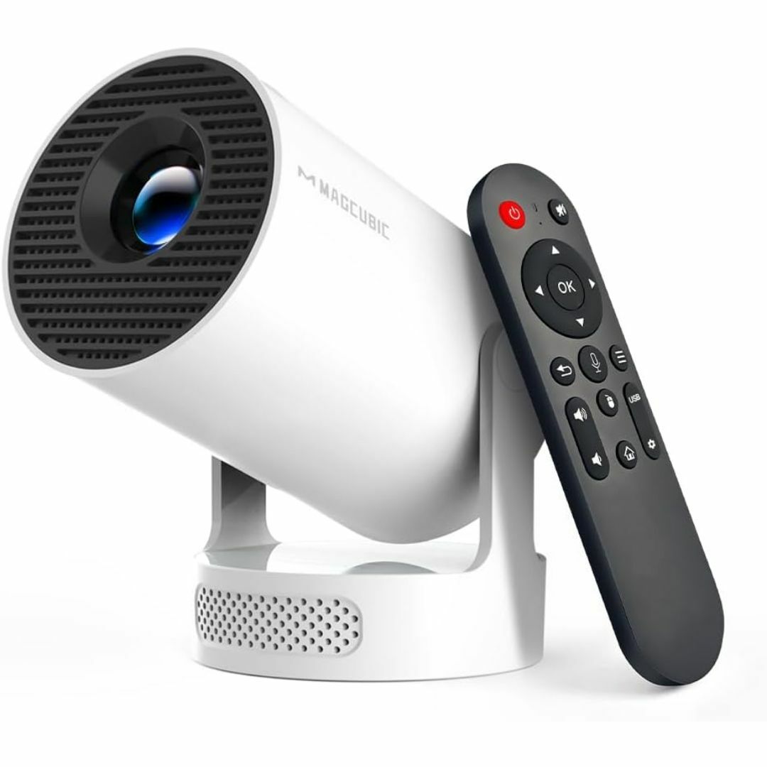 【360°HIFI立体スピーカー・APP利用可能】プロジェクター 家庭用