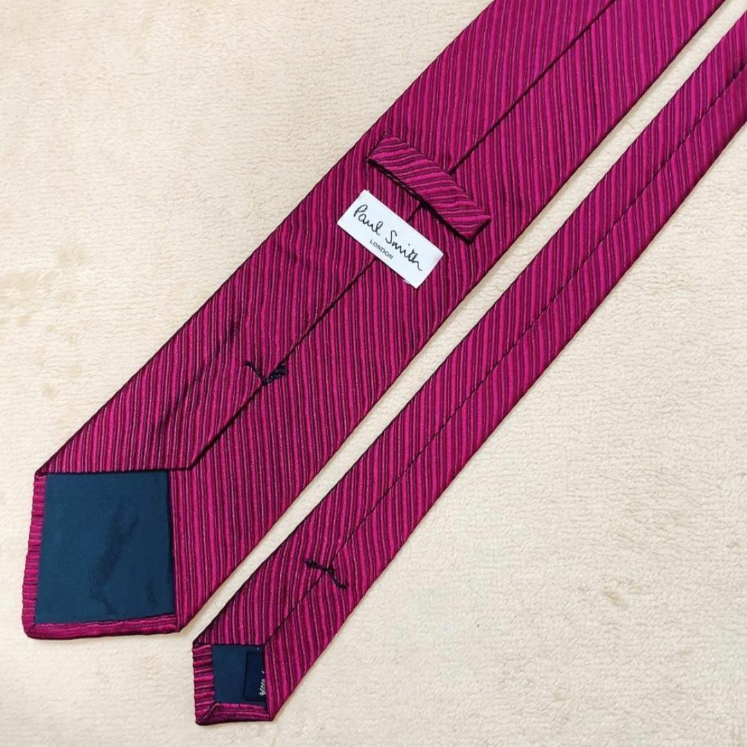 Paul Smith - 【美品】ポールスミス ネクタイ ワインレッド Paul Smith - 【美品】ポールスミス ネクタイ ワインレッド