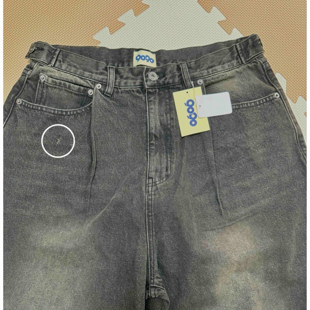 9090s King Logo Buggy Denim Pants XLの通販 by Yu's Shop|ラクマ 9090s King Logo Buggy Denim Pants XLの通販 by Yu's Shop|ラクマ