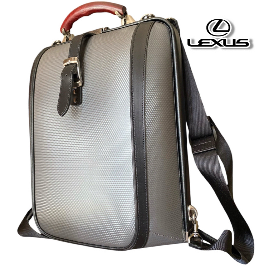 LEXUS - 非売品 美品【LEXUS】リュック/バックパック グレー LEXUS - 非売品 美品【LEXUS】リュック/バックパック グレー