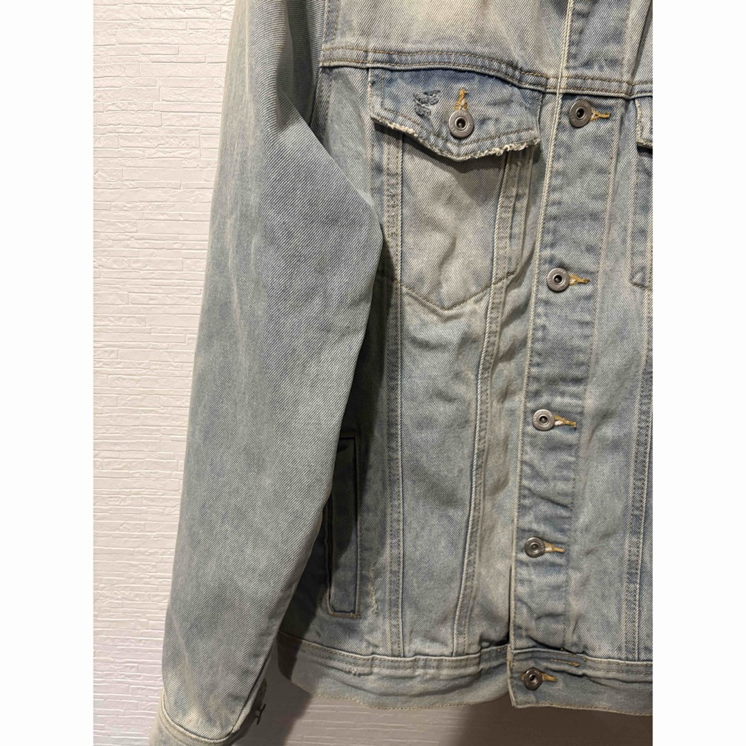 ZARA - ZARA MAN ダメージデニムジャケットの通販 by ZARA - ZARA MAN ダメージデニムジャケットの通販 by