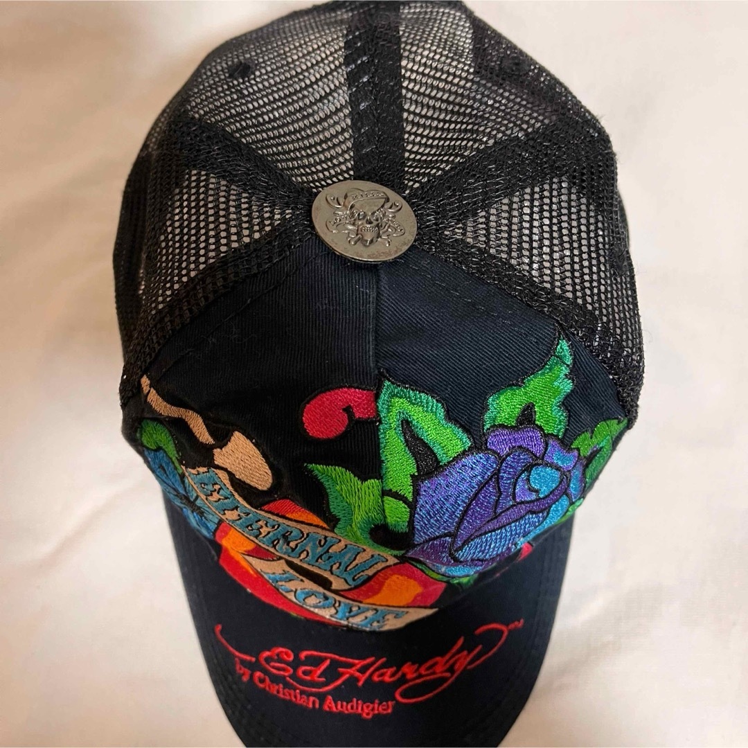 Ed Hardy - Ed Hardy キャップ メッシュ 刺繍 エドハーディー Ed Hardy - Ed Hardy キャップ メッシュ 刺繍 エドハーディー