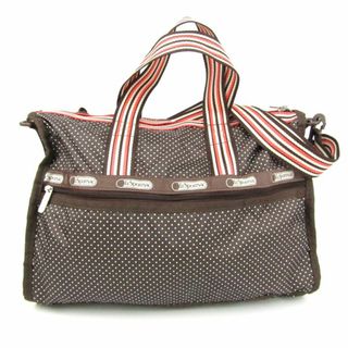 LeSportsac - レスポートサック ボストンバッグ 水玉 旅行バッグ 鞄 カバン ブランド レディース ブラウン LeSportsac