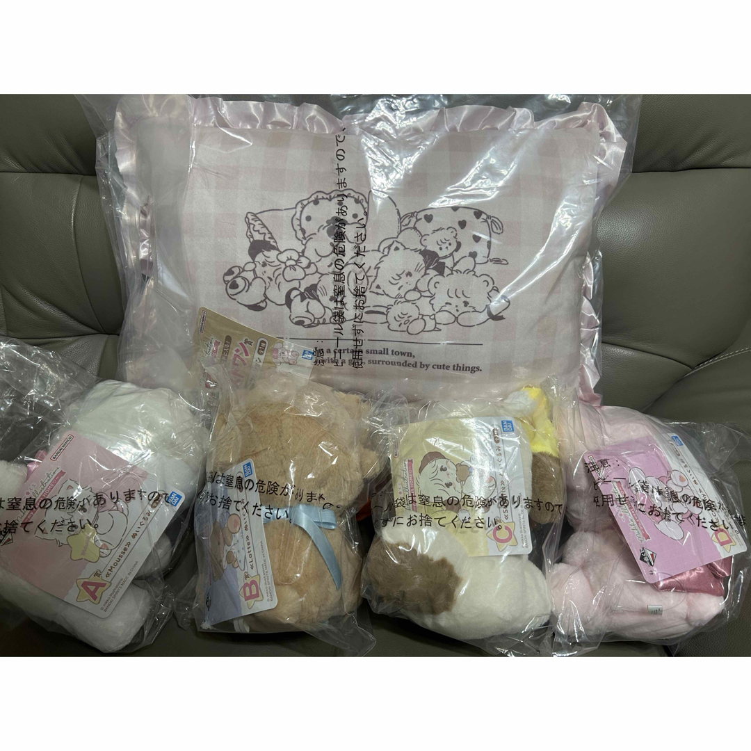mikko 一番くじ ぬいぐるみ コンプ + ラストワン 5点セットの mikko 一番くじ ぬいぐるみ コンプ + ラストワン 5点セットの