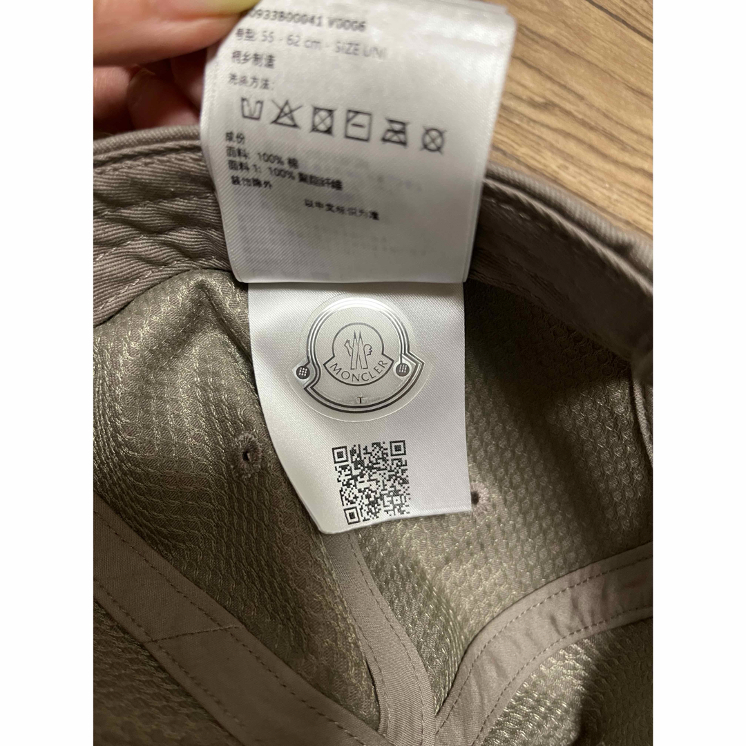 MONCLER - 【美品】モンクレール ベースボールキャップの通販 by MONCLER - 【美品】モンクレール ベースボールキャップの通販 by